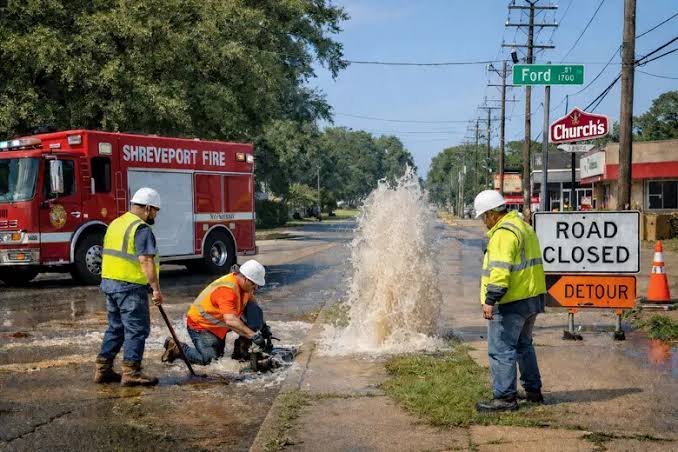 Water Main Break Causes Temporary Service Disruption